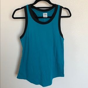 Teal Victoria’s Secret racerback tank